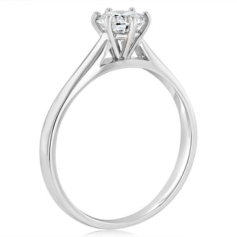 Luminesce Lab Grown 18ct White Gold 0.80 Carat Diamond Ring