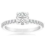 Luminesce Lab Grown Platinum 1 Carat Diamond Ring