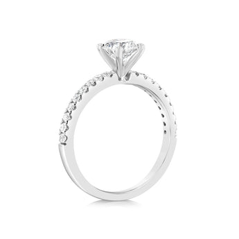 Luminesce Lab Grown Platinum 1 Carat Diamond Ring