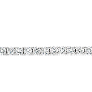 Luminesce Lab Grown 4 Carat Diamond Tennis Bracelet in 9ct Yellow Gold