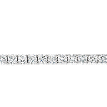 Luminesce Lab Grown 4 Carat Diamond Tennis Bracelet in 9ct Yellow Gold