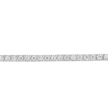 Luminesce Lab Grown 2 Carat Diamond Tennis Bracelet in 9ct White Gold