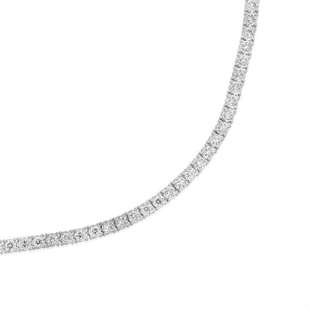 Luminesce Lab Grown 2 Carat Diamond Tennis Bracelet in 9ct White Gold