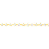 Luminesce Lab Grown 1.9 Carat Diamond 18cm Bracelet in 9ct Yellow Gold