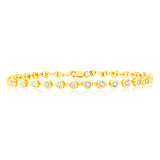 Luminesce Lab Grown 0.45 Carat Diamond Bracelet in 9ct Yellow Gold