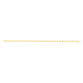 Luminesce Lab Grown 0.45 Carat Diamond Bracelet in 9ct Yellow Gold