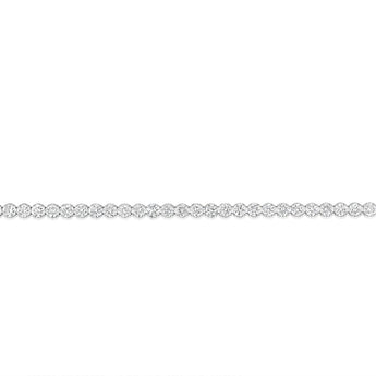 Luminesce Lab Grown 2 Carat Diamond Tennis Bracelet in 10ct White Gold