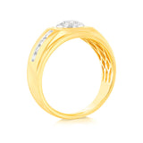 Luminesce Lab Grown 1 Carat Diamond Gens Ring in 9ct Yellow Gold