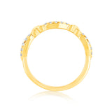 Luminesce Lab Grown 15 Diamond  Ring in 9ct Yellow Gold