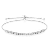 Luminesce Lab Grown 1 Carat Diamond Sterling Silver Bracelet
