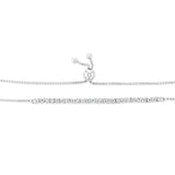 Luminesce Lab Grown 1 Carat Diamond Sterling Silver Bracelet