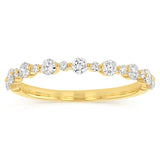 Luminesce Lab Grown Diamond 1/2 Carat Eternity Ring in 9ct Yellow Gold