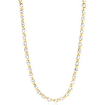 Luminesce Lab Grown 1 Carat Diamond Necklace in 9ct Yellow Gold