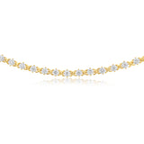 Luminesce Lab Grown 1 Carat Diamond Necklace in 9ct Yellow Gold