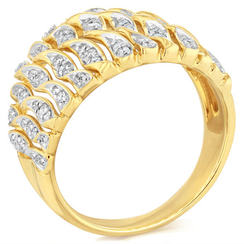 Luminesce Lab Grown 0.45 Carat Diamond Ring in 9ct Yellow Gold