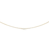 Luminesce Lab Grown 5 Carat Diamond Tennis Necklace in 9ct Yellow Gold