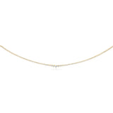 Luminesce Lab Grown 5 Carat Diamond Tennis Necklace in 9ct Yellow Gold