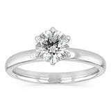 Luminesce Lab Grown 1 Carat Diamond Solitaire Ring in Platinum