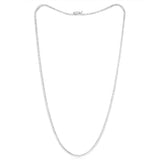 Luminesce Lab Grown 5 Carat Diamond 46cm Tennis Necklace in 9ct White Gold