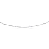 Luminesce Lab Grown 5 Carat Diamond 46cm Tennis Necklace in 9ct White Gold