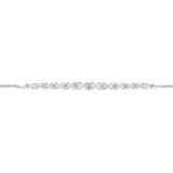 Luminesce Lab Grown 1/2 Carat Diamond Bracelet in Sterling Silver