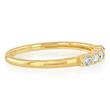 Luminesce Lab Grown 1/4 Carat Eternity Ring in 9ct Yellow Gold