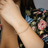 Luminesce Lab Grown 0.60 Carat Diamond Bangle in 9ct Yellow Gold