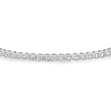 Luminesce Lab Grown 1 Carat Diamond Bangle in Sterling Silver