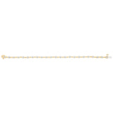 Luminesce Lab Grown 1/4 Carat Diamond Bracelet in Gold Plated Sterling Silver