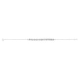 Luminesce Lab Grown 1/4 Carat Diamond Bracelet in Sterling Silver