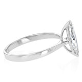 Luminesce Lab Grown 1 Carat Certified Marquise Diamond Solitaire Ring in 18ct White Gold