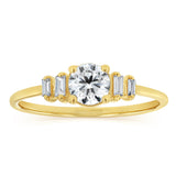 Luminesce Lab Grown 0.55 Carat Diamond Ring in 9ct Yellow Gold