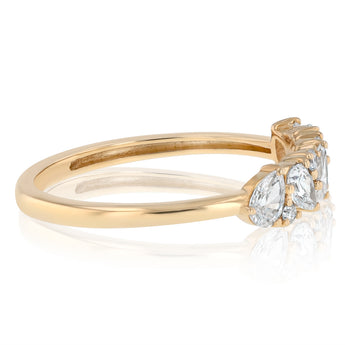 Luminesce Lab Grown 0.55 Carat Diamond Ring in 9ct Yellow Gold