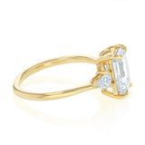 Luminesce Lab Grown 3.40 Carat Diamond Ring in 9ct Yellow Gold