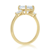 Luminesce Lab Grown 3.40 Carat Diamond Ring in 9ct Yellow Gold