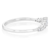 Luminesce Lab Grown 1/4 Carat Diamond Ring in Sterling Silver