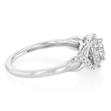 Luminesce Lab Grown 1/3 Carat Diamond Ring in Sterling Silver