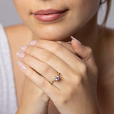 Luminesce Lab Grown 1 Carat Diamond Solitaire Ring in 9ct Yellow Gold
