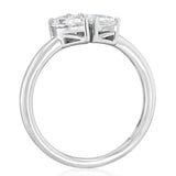 Luminesce Lab Grown 1.50 Carat Diamond Ring in Sterling Silver