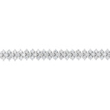 Luminesce Lab Grown 3 Carat Diamond Bracelet in Sterling Silver