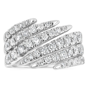 Luminesce Lab Grown 2 Carat Diamond Ring in Sterling Silver
