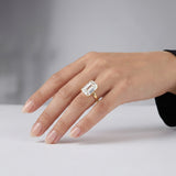 Luminesce Lab Grown 11 Carat Diamond Certified Solitaire Ring in 9ct Yellow Gold