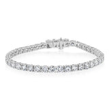 Luminesce Lab Grown 10 Carats Diamond 18cm Tennis Bracelet in 9ct White Gold