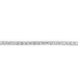 Luminesce Lab Grown 10 Carats Diamond 18cm Tennis Bracelet in 9ct White Gold