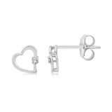 Luminesce Lab Grown Diamond Stud Earrings in Sterling Silver