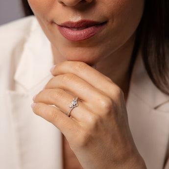 Luminesce Lab Grown 1/2 Carat Diamond Ring in 9ct Yellow Gold