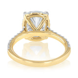 Luminesce Lab Grown 3 Carat Diamond Ring in 9ct Yellow Gold