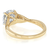Luminesce Lab Grown 2.10 Carat Diamond Ring in 9ct Yellow Gold