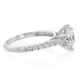 Luminesce Lab Grown 2.30 Carat Diamond Ring in 9ct White Gold