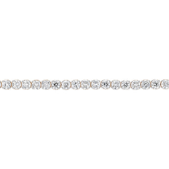 Luminesce Lab Grown 10 Carat Diamond Tennis Bracelet in 9ct Yellow Gold